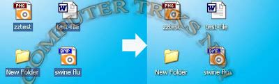 Remove Shadows From Desktop Icons in Windows ~ NEW TECH