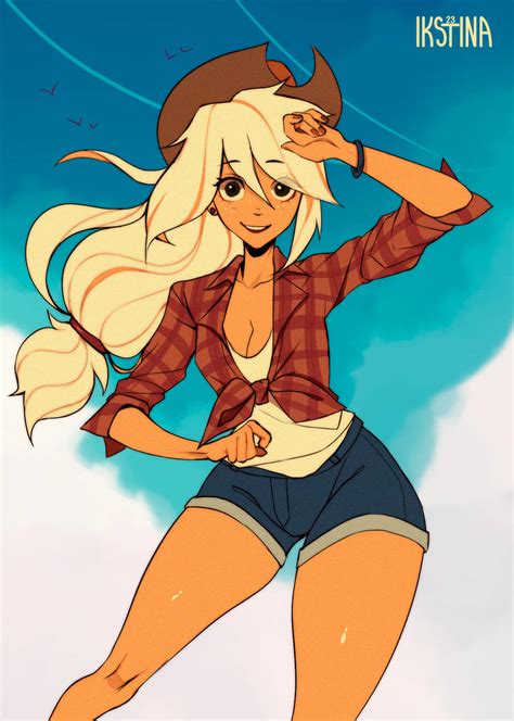 Applejack Fanart [CM] by ikstina on DeviantArt