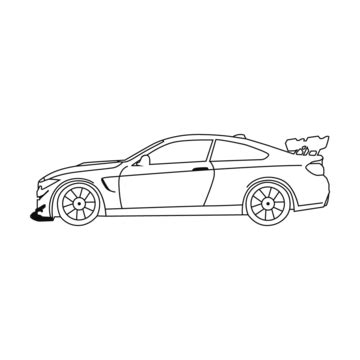 Car Drawing Outline Transport Clipart, Car Clipart, Drawing Clipart, Car Vector PNG and Vector ...