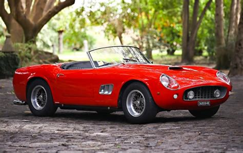 1961 Ferrari 250 GT SWB California Spyder up for Auction