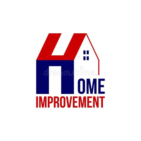 Home Improvement Logo Template. Stock Vector - Illustration of concept ...