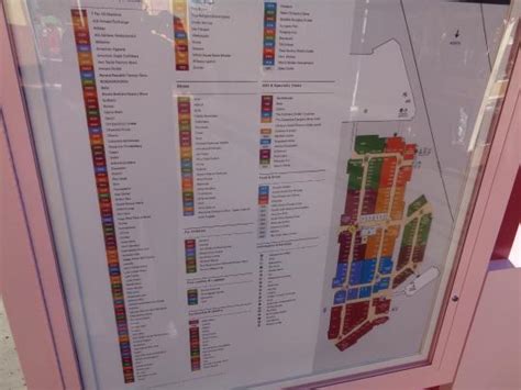 Las Vegas Premium Outlets Map - Tourist Map Of English