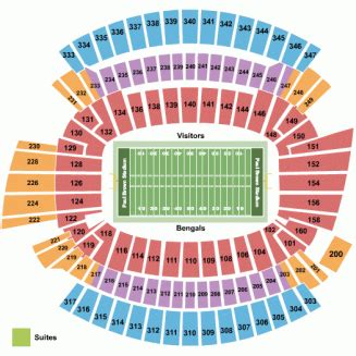 Where To Find Paycor Stadium Premium Seating And Club Options - Stadium ...