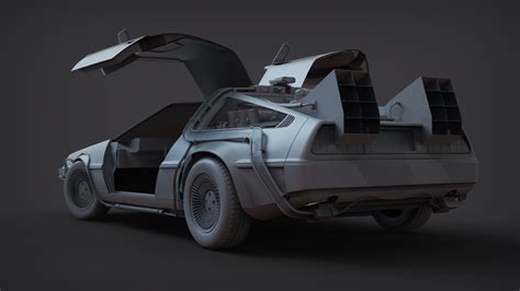 Delorean Time Machine – WIP and 3D Art Showcase – Forum Hum3D