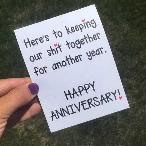 letter | Funny wedding anniversary cards, Funny anniversary cards, Anniversary funny