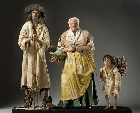 Full length portrait of French Peasant Family aka. "Français Famille rurale" from Historical ...