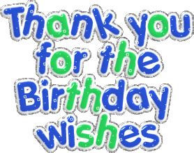 thank you for the birthday wishes :: Thank You :: MyNiceProfile.com