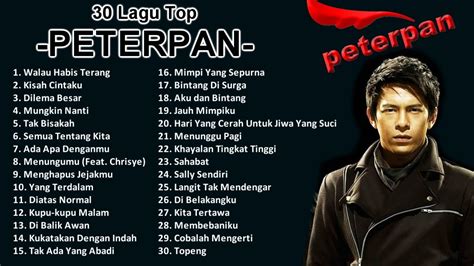 PETERPAN 30 Lagu Top Terbaik Full Album - YouTube