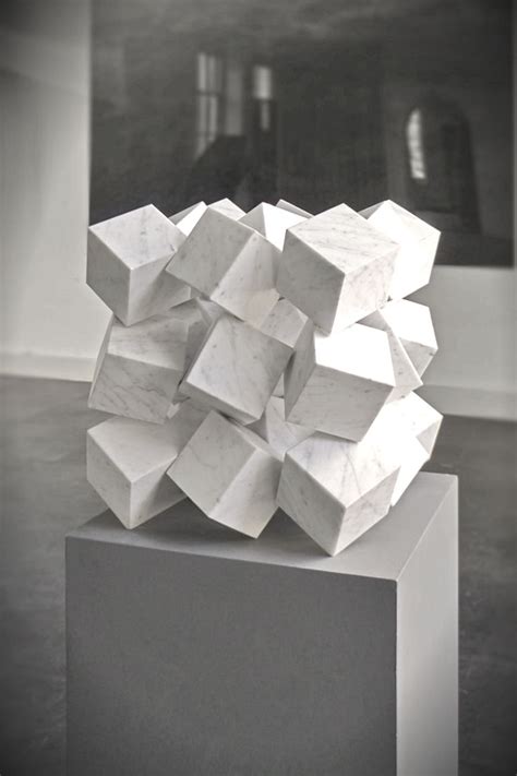 Klaas Vermass photo | Geometric sculpture, Art cube, Abstract sculpture