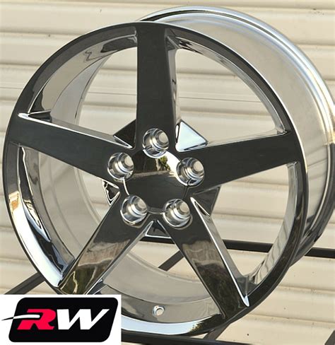 17 / 18 inch RW 5088 5106 Wheels for Chevy Corvette C4 1988-1996 Chrome ...