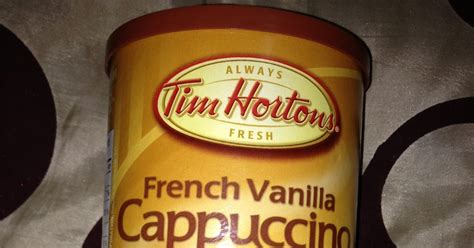 Stylestat: Tim Hortons French Vanilla Cappuccino