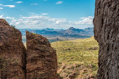 Scenic View from a Gorge Over the Landscape of Big Bend NP Stock Photo - Image of hiking, bend ...