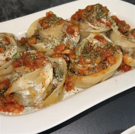 Mantu Recipe - Afghan dish with ground beef | AlooRecipes