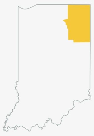 Indiana Districts Map - Outline Indiana Png PNG Image | Transparent PNG ...