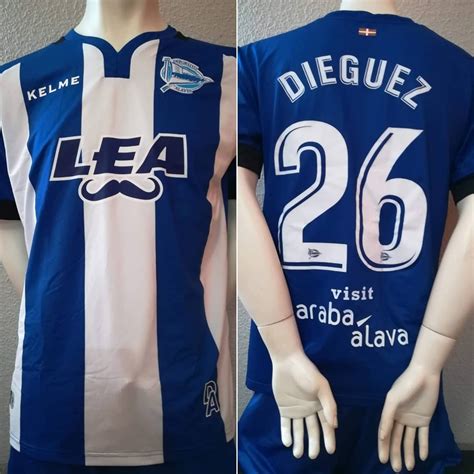 Deportivo Alavés 2017-18 Home 2 Kit