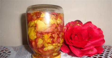 Natural hair health beauty : Make your own Rose oil to Firm and smooth skin