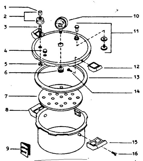 Presto 0178004 pressure cooker parts | Sears PartsDirect | Pressure ...