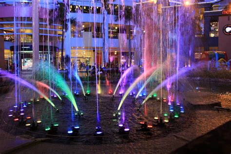Colorful Water Fountain Free Stock Photo - Public Domain Pictures
