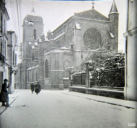 [December 7, 1920] Marmande Cathedral, southern France, under uncharacteristically-heavy ...