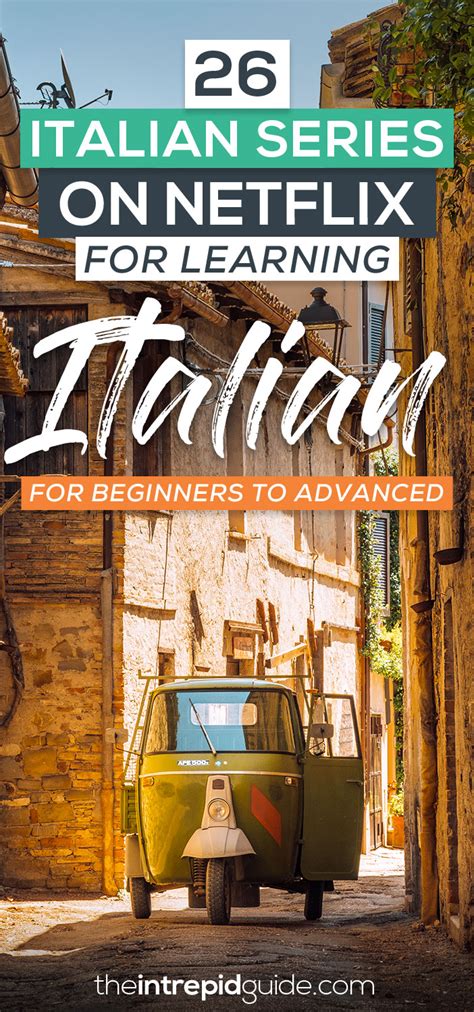 26 Italian Series on Netflix for Learning Italian (Beginners to ...