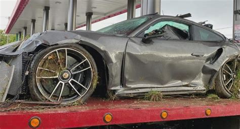 NFL’s Myles Garrett Walks Away After Crashing Porsche 911 Turbo S As Reports Emerge Of Multiple ...