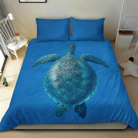 Sea Turtle Bedding Set Bed Cover Duvet Cover and pillow | Etsy