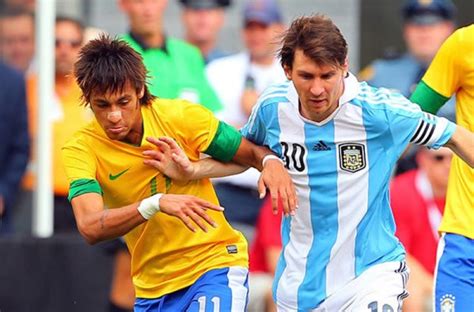 Neymar vs Messi in Brazil vs Argentina duel | Neymar Jr - Brazil and Al Hilal - 2024