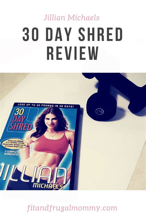 Jillian Michaels 30 Day Shred Review - Fit and Frugal Mommy