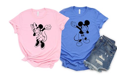 Matching Disney Shirts Mickey Mouse Dabbing Shirt Mickey - Etsy