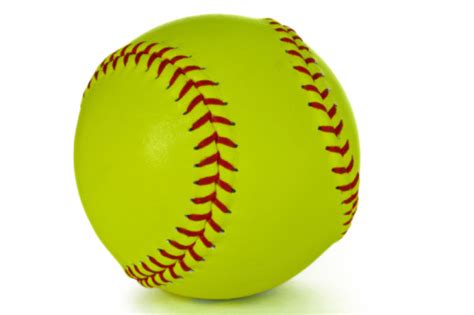 Yellow Softball Stock Photo - Download Image Now - iStock