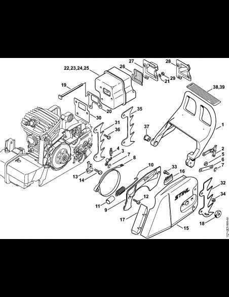 Exploring the Inner Workings of the Stihl 310 Chainsaw: A Visual Guide