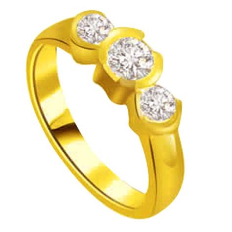 3 Diamond Rings, Buy Trendy & Classic 18kt Diamond Gold Ring at Discount Prices - Surat Diamond