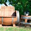 Wine Barrel Chairs and Table | The Green Head
