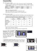 Categorical Data Worksheet printable pdf download
