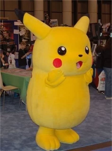 Everything about pikachu. Pikachu mascot costume, adult Pikachu costume - www.MascotShows.com ...