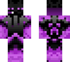 Enderman gamer purple | Minecraft Skin