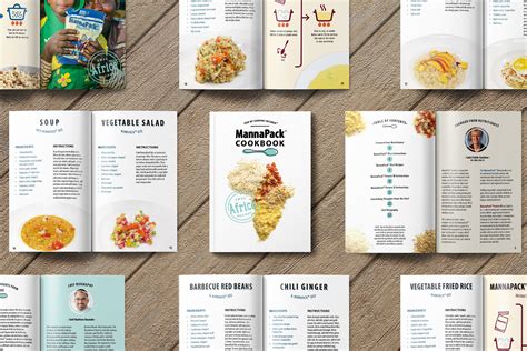 Feed My Starving Children Cookbook on Behance