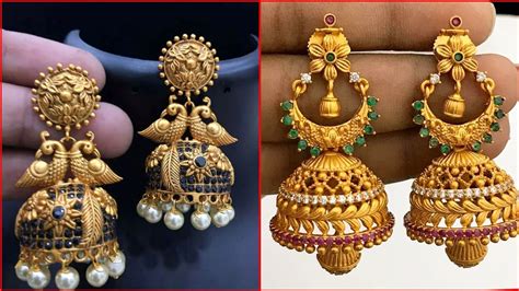 Traditional Jhumka Designs in Gold: The Timeless Elegance - Baggout