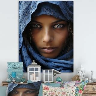 Designart "African Tribes Tuareg Sahara II" African Tribes Wall Art Living Room - Bed Bath ...