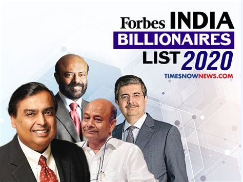 Forbes India Billionaires list 2020: Mukesh Ambani retains top spot ...