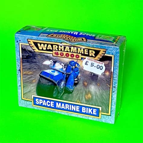 WARHAMMER 40K 🔥 SEALED 🔥 2nd edition 1990s Space Marine bike Biker Marines $120.01 - PicClick
