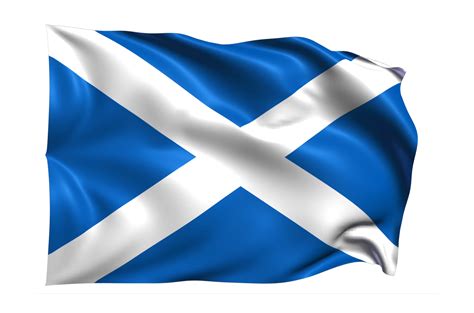 Scotland Waving flag Realistic Transparent Background 15309648 PNG