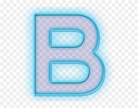 Blue Neon Letter B - Electric Blue, HD Png Download - 866x650 (#324459 ...