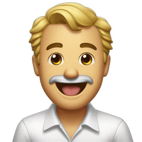 spanish laughing guy meme | AI Emoji Generator