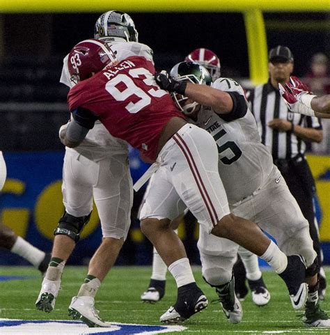 Alabama's defense was 'everywhere' in win over Michigan State - al.com