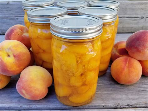 Simple Cold-Pack Method for Canning Peaches – Hearty Smarty