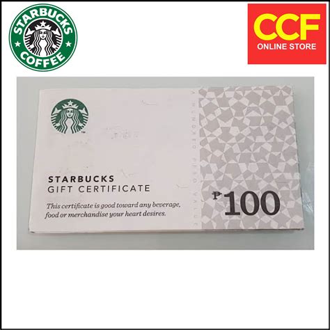 Starbucks Gift Card Gift Cards GiftCard GC per piece | Lazada PH