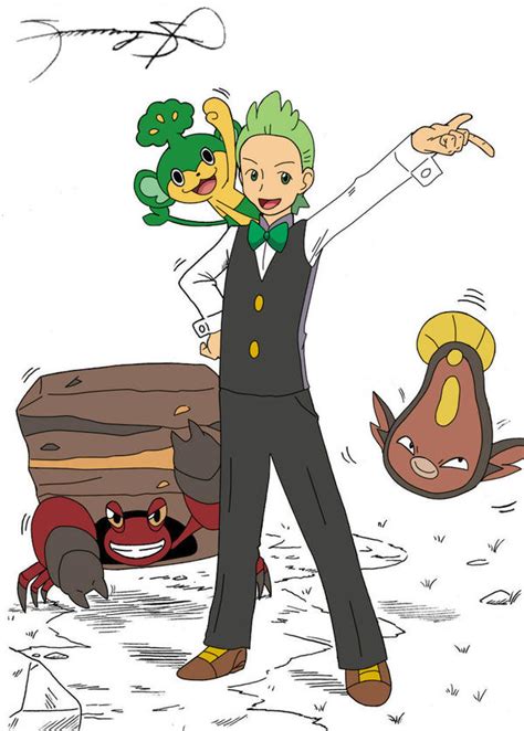 Cilan's Pokemon by samzkie29 on DeviantArt