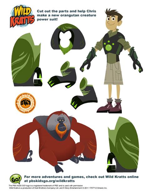 Pin on Wild Kratts