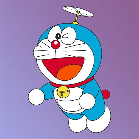 2048x2048 Resolution Doraemon Minimal 4K Ipad Air Wallpaper - Wallpapers Den